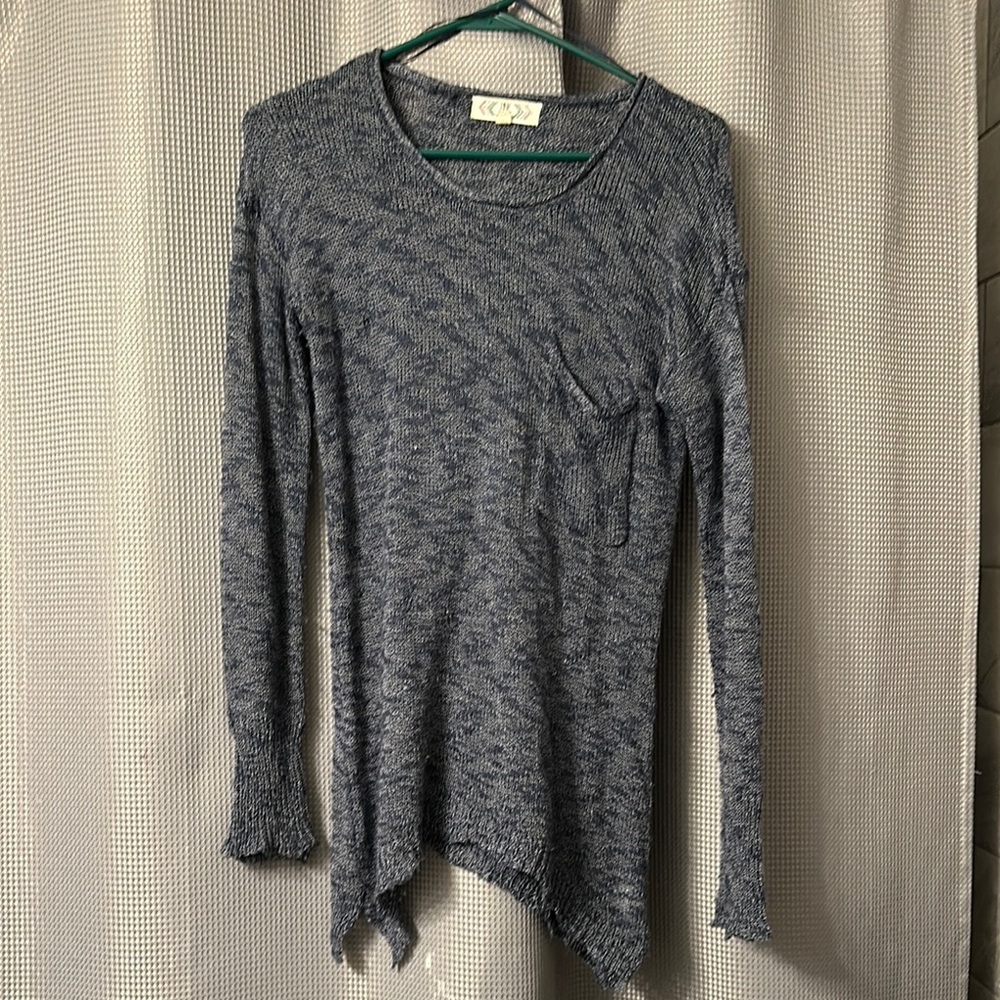 Blue Knit Sweater